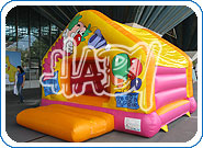 HABY dječji rođendani - zračni jastuk Clown Party Bounce
