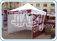 HABY expo šator 3 x 3 m - Snickers