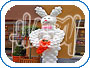 HABY balonske dekoracije - samostojeća figura zeca
