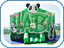 HABY zračni jastuk/bazen s lopticama - Panda